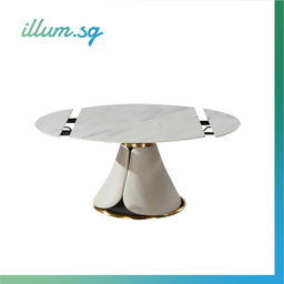 [XH-DT-ND607 A] London Bridge Extendable Dining Table 1.35m (XH)