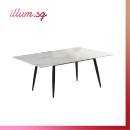 [XH-DT-ND653(120)] Oslo Extendable Dining Table-120cm (XH)