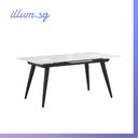 [XH-DT-ND654] Athens Extendable Dining Table-160cm (XH)