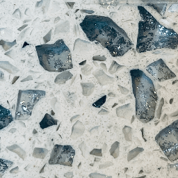 Terrazzo - Silver White(30mm)