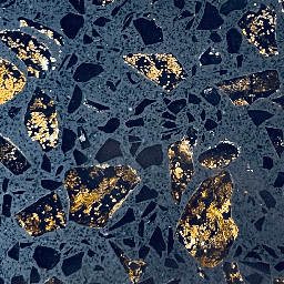 Terrazzo - Black Galaxy (30mm)